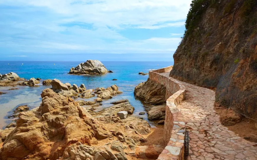 El camí costaner de Lloret de Mar a Blanes