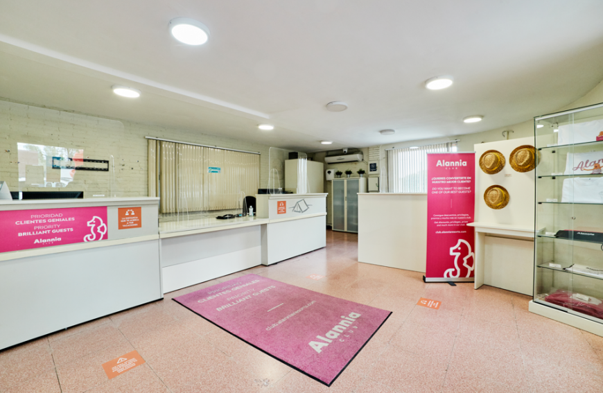 Faciliteiten Alannia Costa Dorada: Onthaal